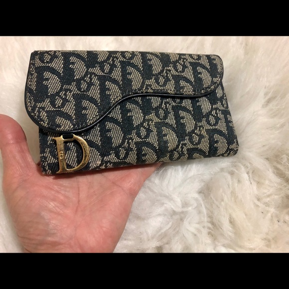 Dior Handbags - 100% Authentic Dior Saddle wallet❤️